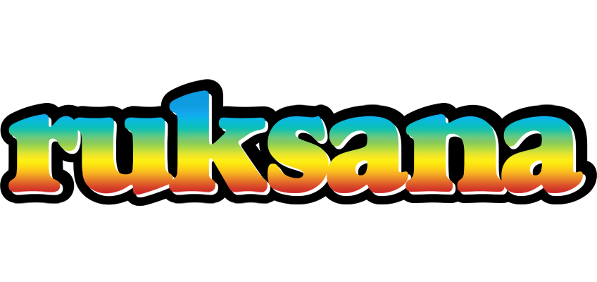 Ruksana color logo