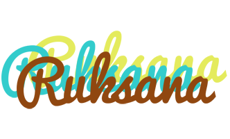 Ruksana cupcake logo