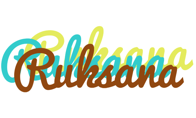 Ruksana cupcake logo