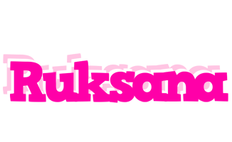 Ruksana dancing logo