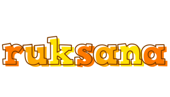 Ruksana desert logo