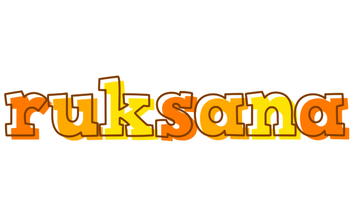Ruksana desert logo
