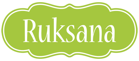 Ruksana family logo