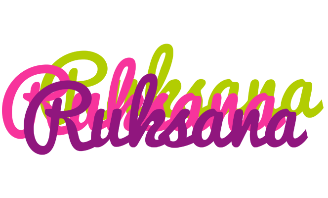 Ruksana flowers logo