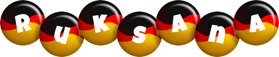 Ruksana german logo