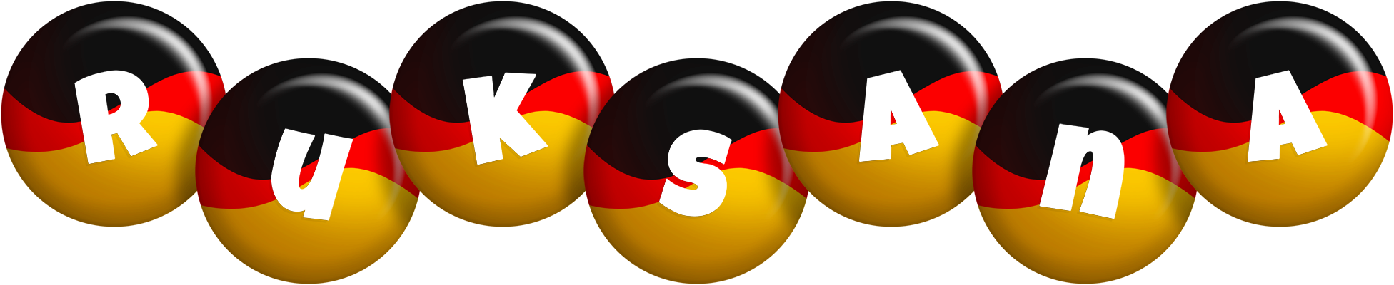 Ruksana german logo