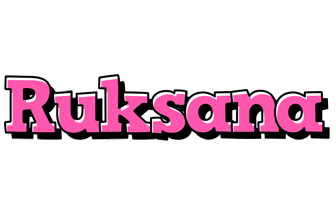 Ruksana girlish logo