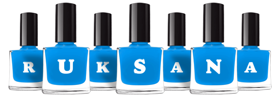 Ruksana glossy logo