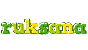 Ruksana juice logo