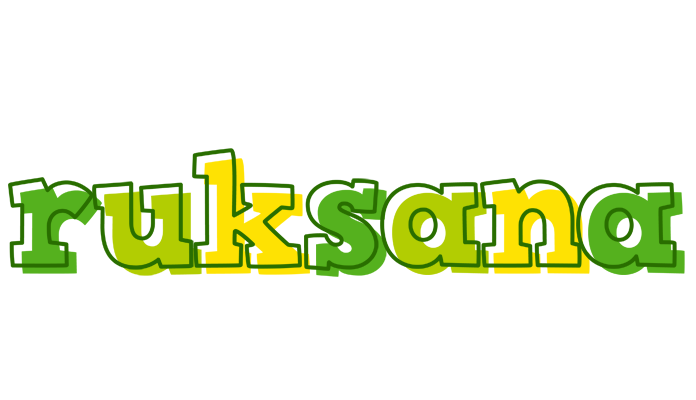 Ruksana juice logo