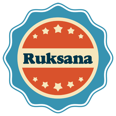 Ruksana labels logo