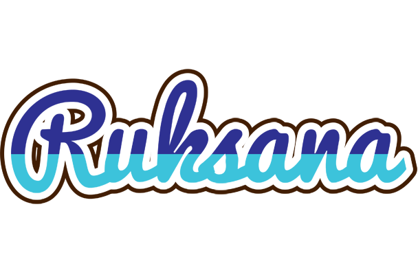 Ruksana raining logo