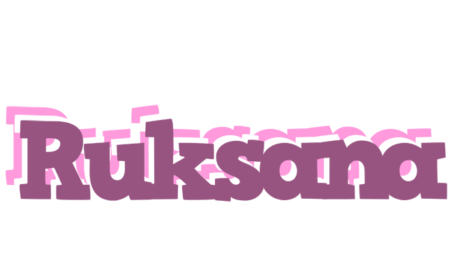 Ruksana relaxing logo