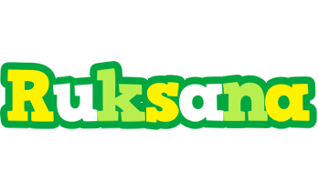 Ruksana soccer logo