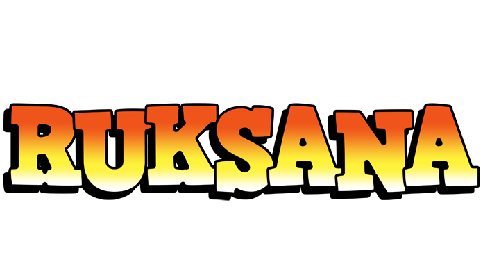 Ruksana sunset logo
