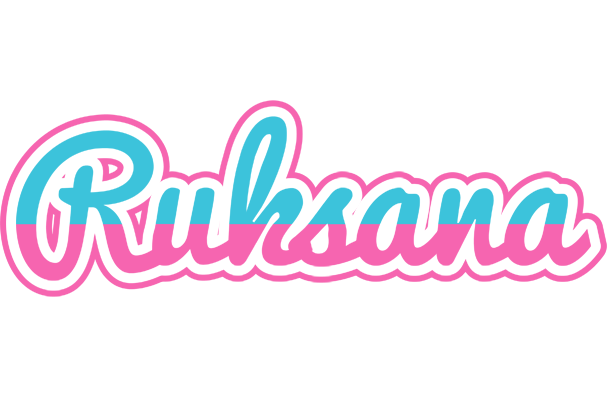 Ruksana woman logo