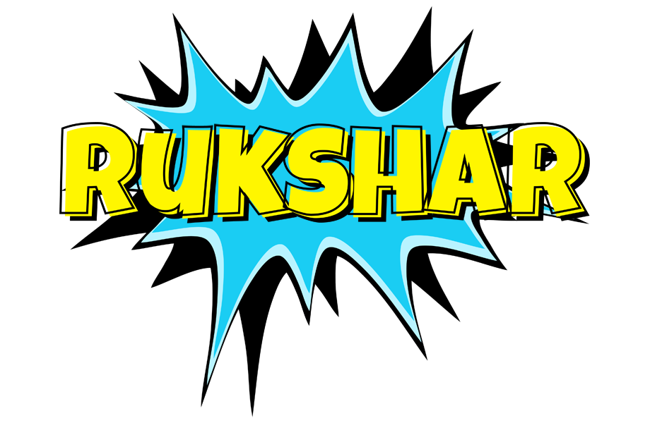 Rukshar amazing logo
