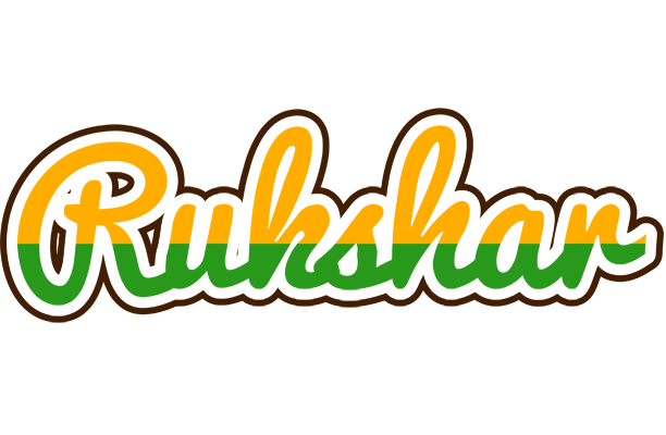 Rukshar banana logo