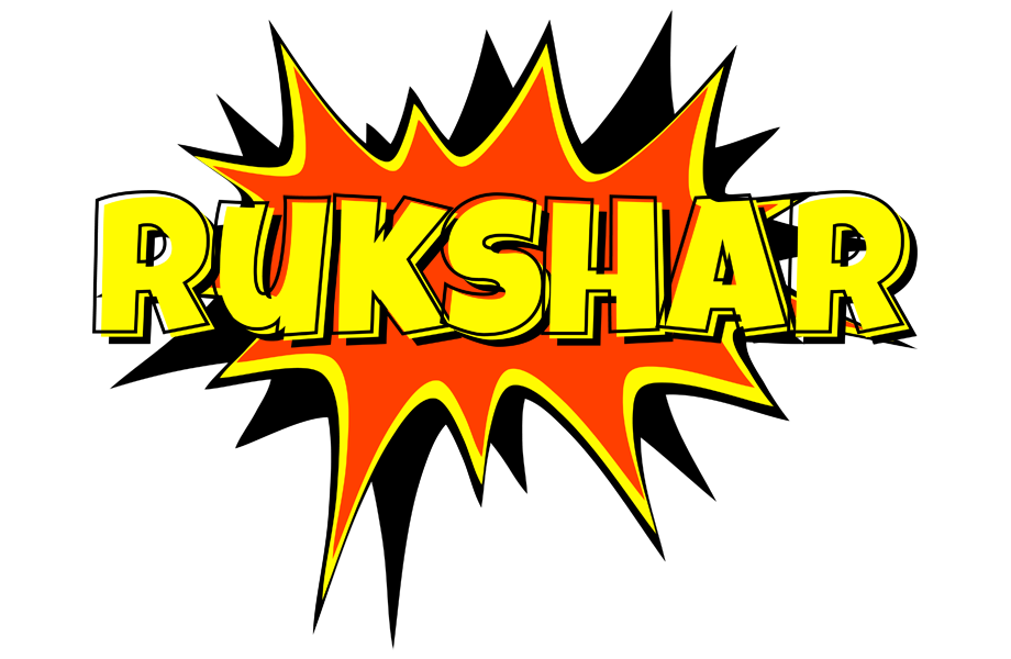Rukshar bazinga logo