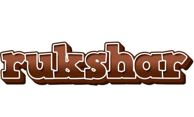 Rukshar brownie logo
