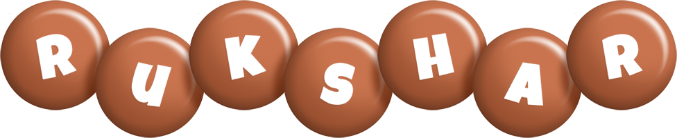 Rukshar candy-brown logo