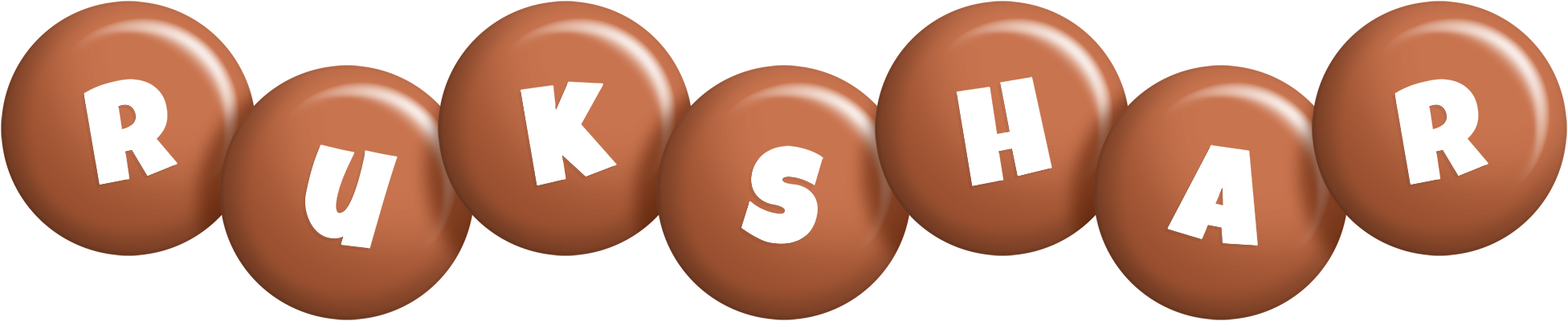 Rukshar candy-brown logo