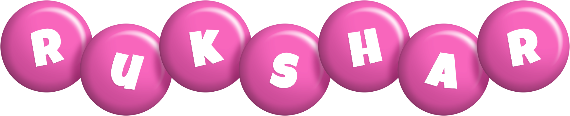 Rukshar candy-pink logo