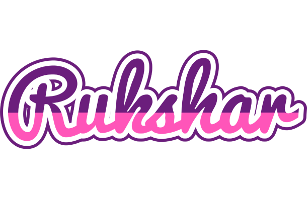 Rukshar cheerful logo