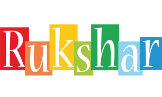 Rukshar colors logo