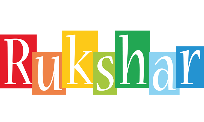 Rukshar colors logo