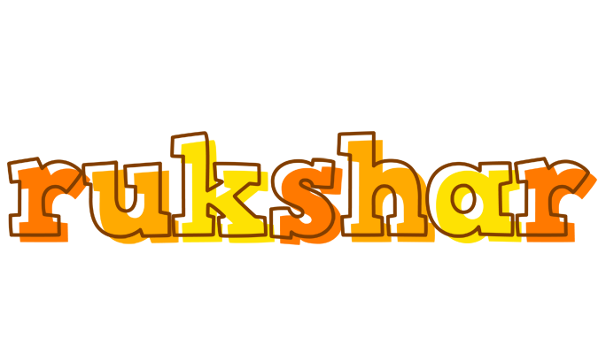 Rukshar desert logo
