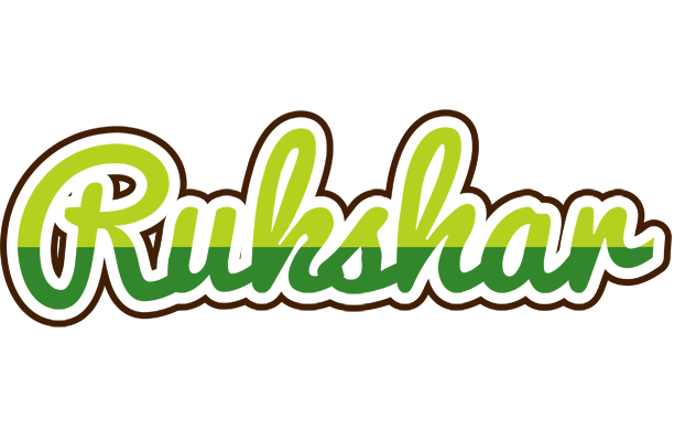 Rukshar golfing logo