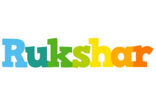 Rukshar rainbows logo