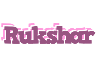 Rukshar relaxing logo