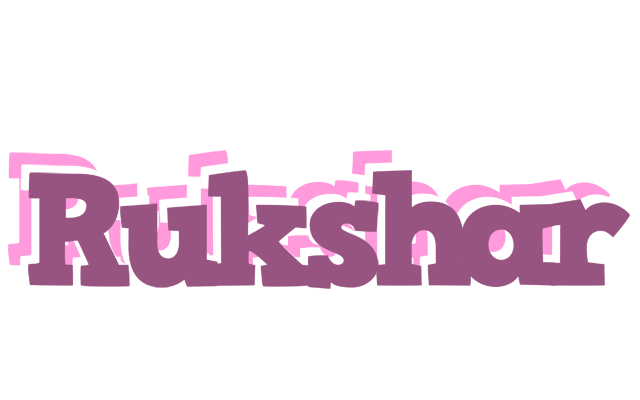 Rukshar relaxing logo