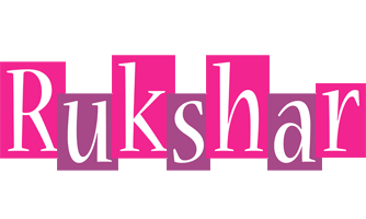 Rukshar whine logo