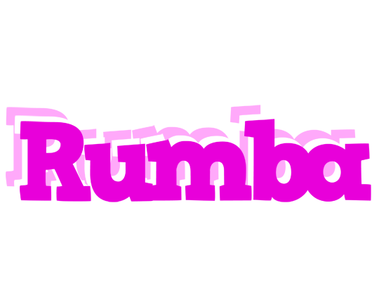 RUMBA logo effect. Colorful text effects in various flavors. Customize your own text here: https://www.textgiraffe.com/logos/rumba/
