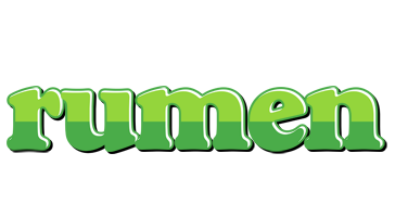 Rumen apple logo