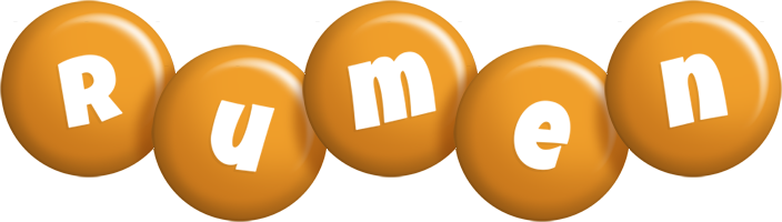 Rumen candy-orange logo