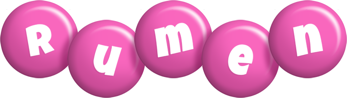 Rumen candy-pink logo