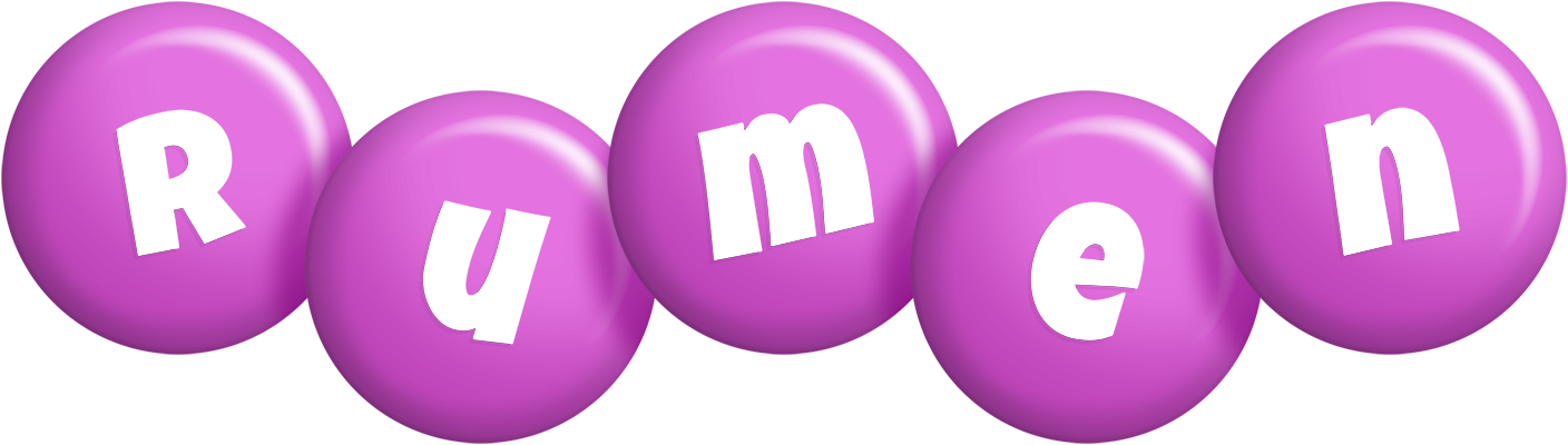 Rumen candy-purple logo