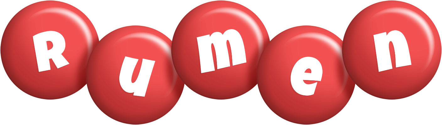 Rumen candy-red logo