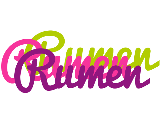 Rumen flowers logo