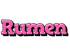 Rumen girlish logo