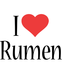 Rumen i-love logo
