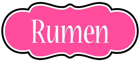 Rumen invitation logo