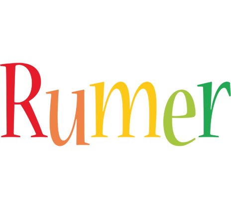 Rumer birthday logo