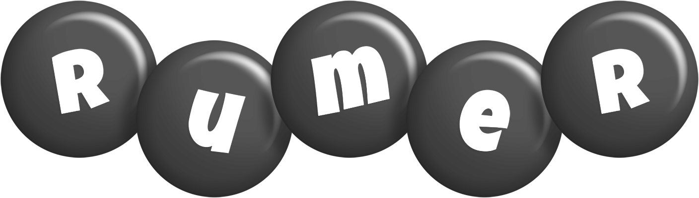 Rumer candy-black logo