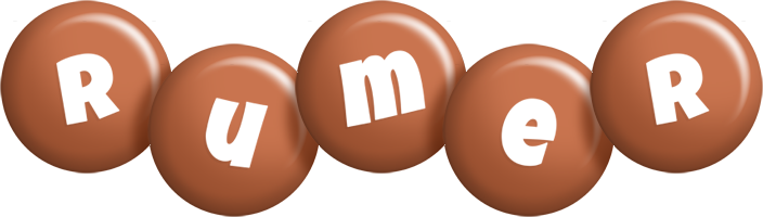 Rumer candy-brown logo