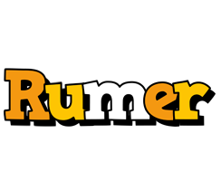 Rumer cartoon logo